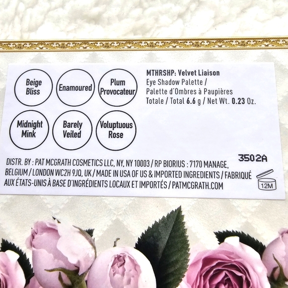🎉EXCLUSIVE LIMITED EDITION🎉 Pat McGrath Labs Mothershi Velvet Liaison Palette! - Picture 9 of 10